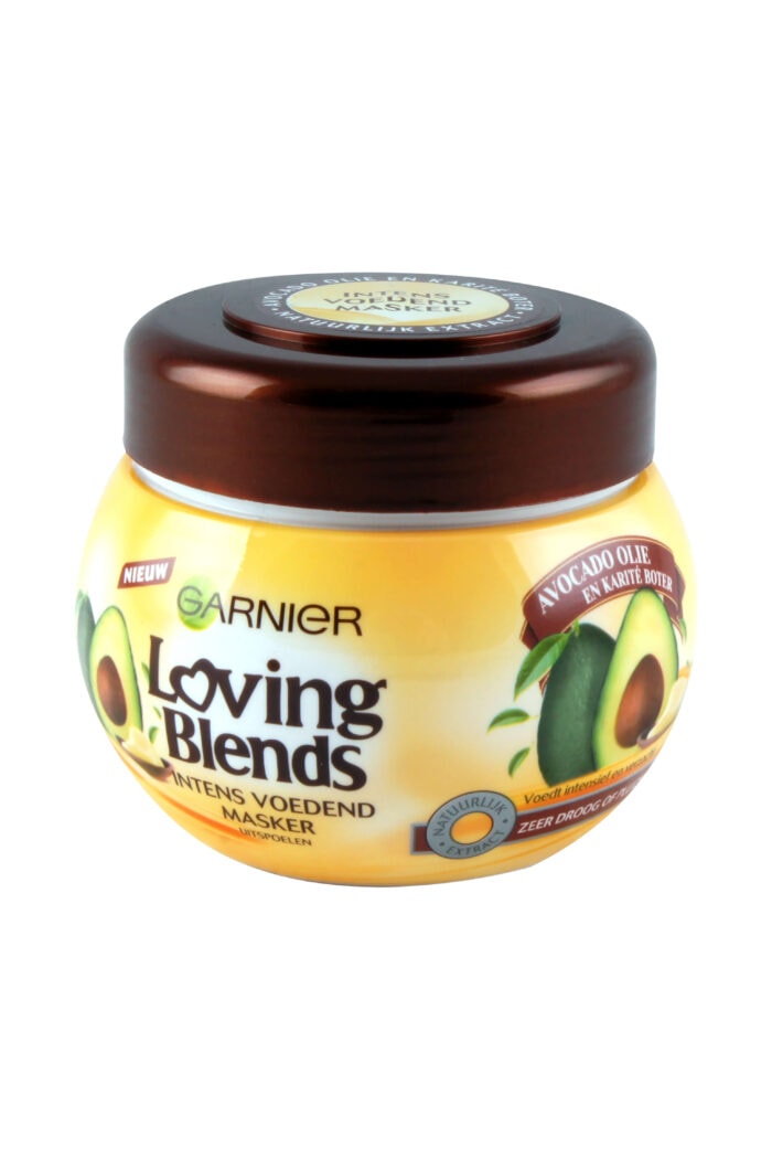 Garnier Loving Blends Haarmasker Avocado Olie en Karite Boter, 300 ml