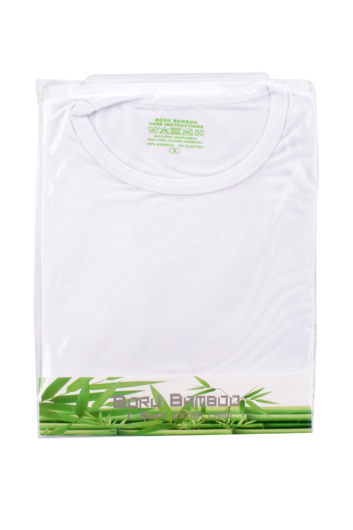 Boru Bamboo T-Shirt Wit