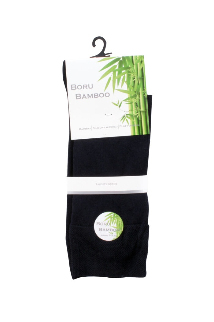 Boru Bamboo Sokken Zwart