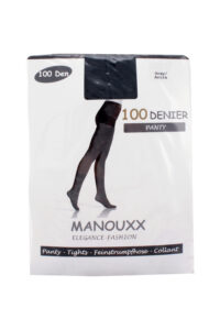 Manouxx Panty Elegance 100 Den Antraciet