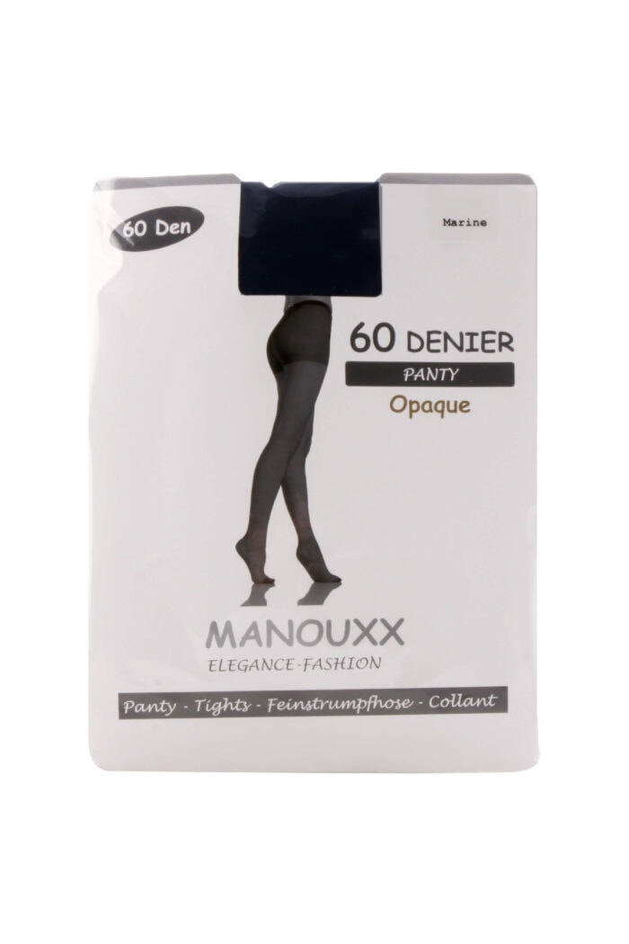 Manouxx Panty Opaque 60 Den Marine