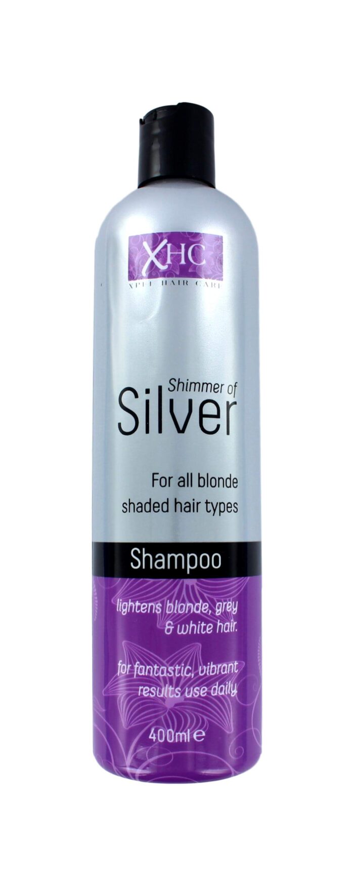 XHC Silver Shampoo voor Alle Blond- & Grijstinten, 400 ml