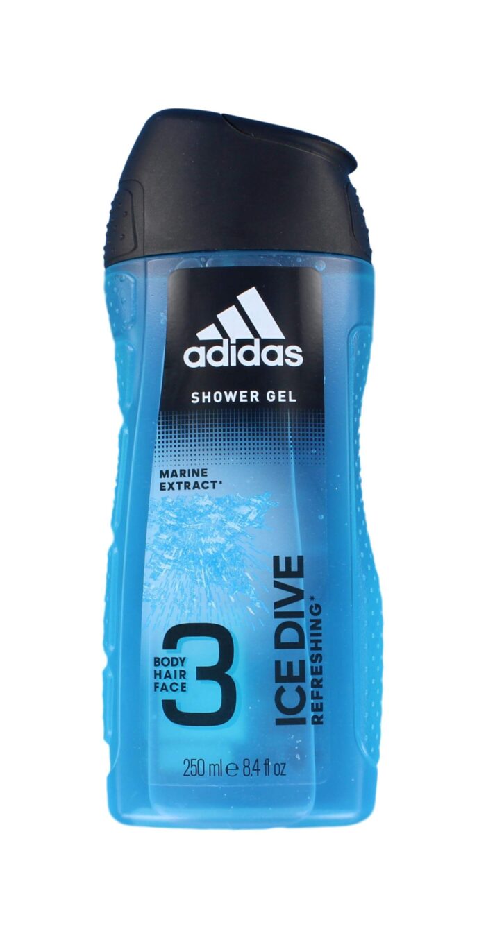 Adidas Shampoo & Douchegel Ice Dive, 250 ml
