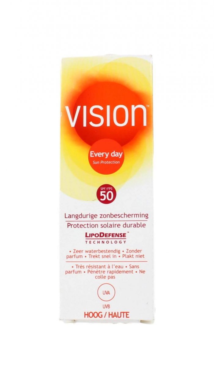 Vision Zonnebrand Every Day Factor 50, 50 ml