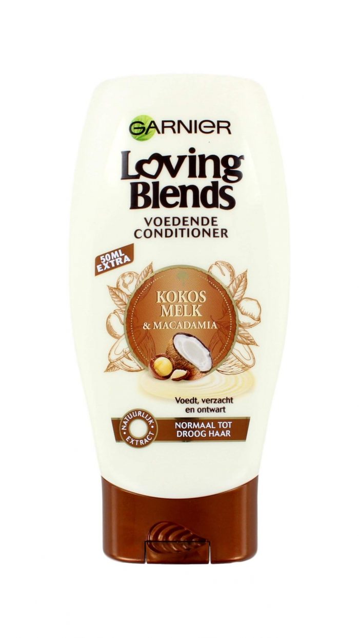 Garnier Loving Blends Conditioner Kokos Melk & Macadamia, 250 ml