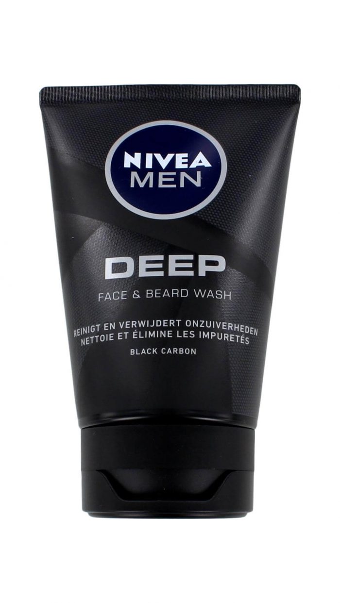 Nivea Men Face & Beard Wash Deep, 100 ml