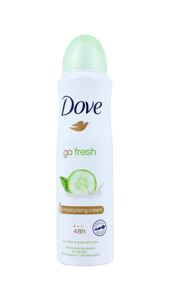 Dove Deodorant Spray Go Fresh Groene Thee/Komkommer, 150 ml