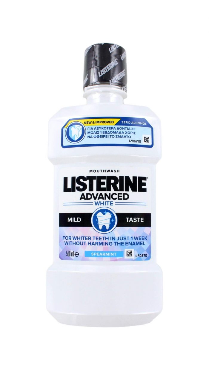 Listerine Mondwater Advanced White, 500 ml