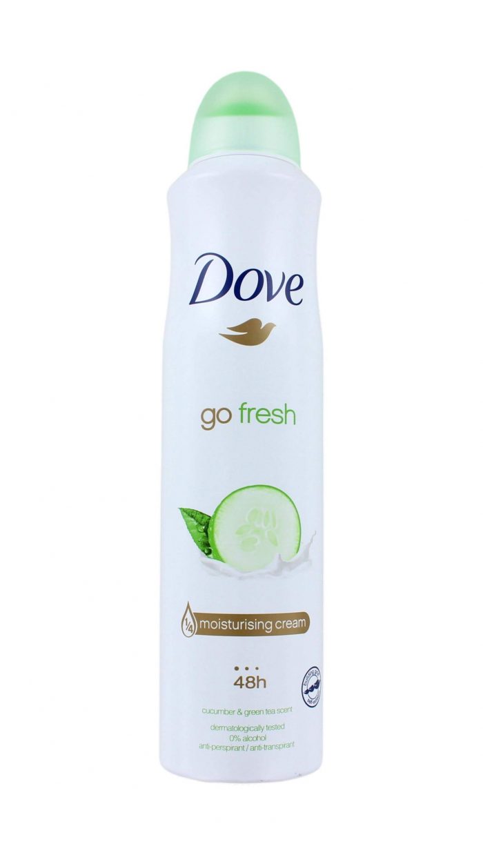 Dove Deodorant Spray Go-Fresh Groene Thee/Komkommer, 250 ml