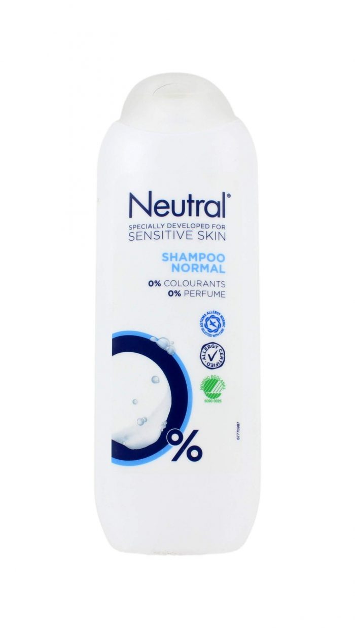 Neutral Shampoo Normaal 0% Parfum, 250 ml