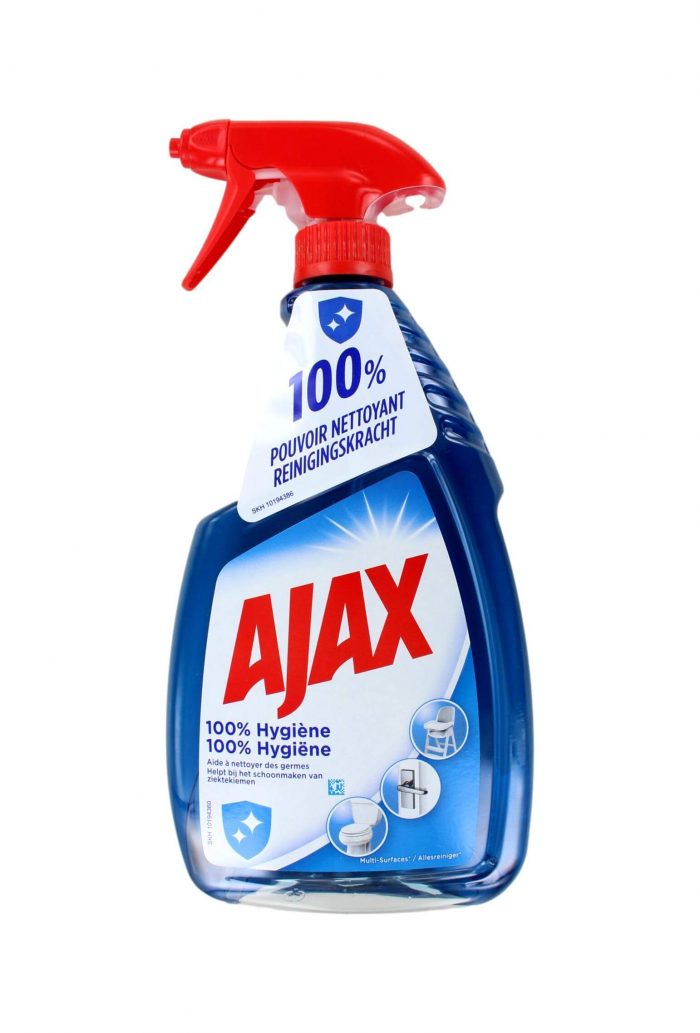 Ajax Allesreiniger Spray 100% Hygiene, 750 ml