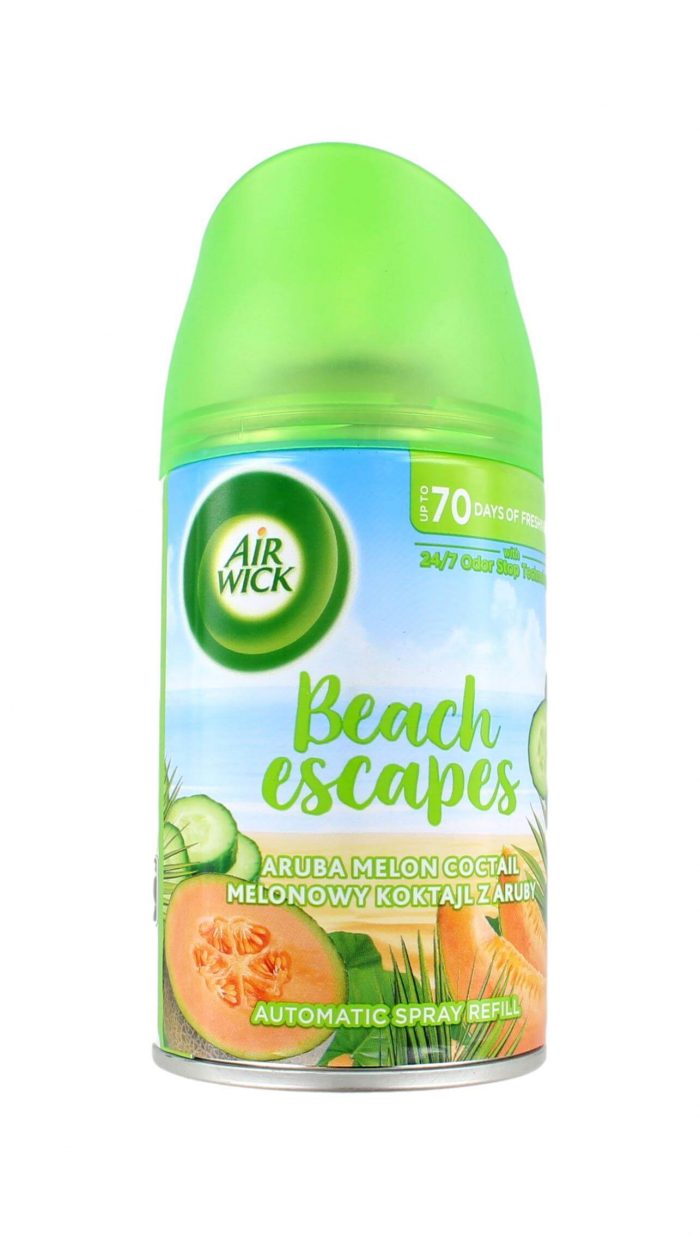 Airwick Freshmatic Navulling Beach Escapes Aruba Melon Cocktail, 250 ml