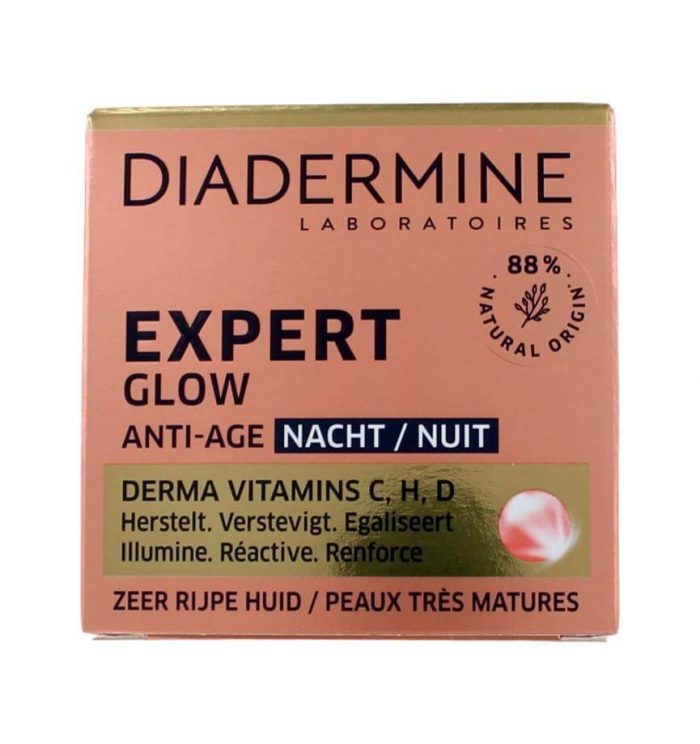 Diadermine Nachtcreme Expert Active Glow, 50 ml