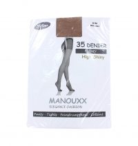 Manouxx Panty Shiny 35 Den Naturel