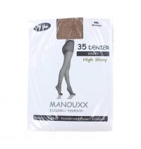 Manouxx Panty Shiny 35 Den Naturel - XXL