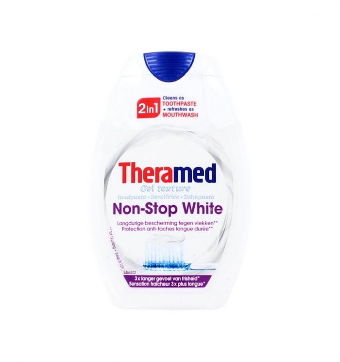 Theramed Tandpasta 2in1 Non-Stop White, 75 ml
