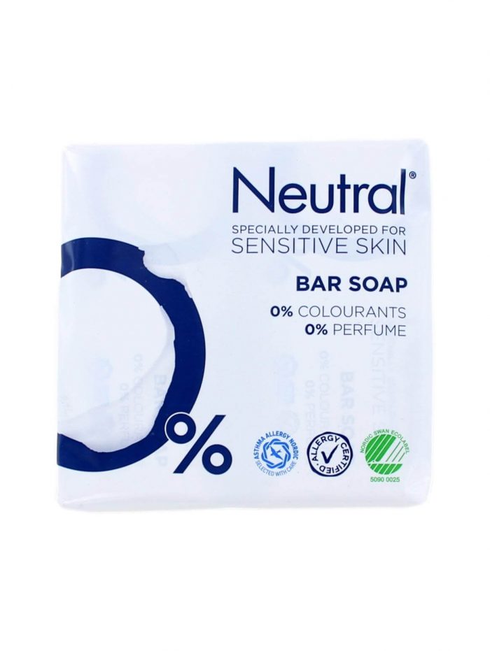 Neutral Handzeepblokje Sensitive Skin 0% Parfum, 2x100 Gram