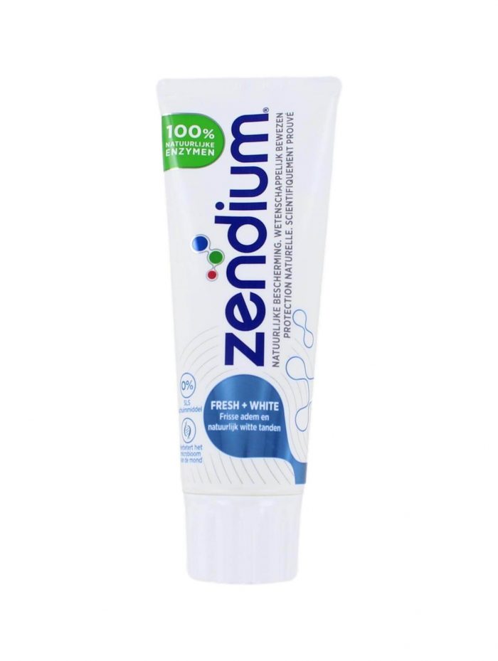 Zendium Tandpasta Fresh + White, 75 ml