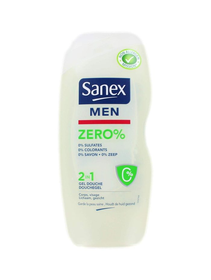 Sanex Douchegel For Men Zero%, 250 ml