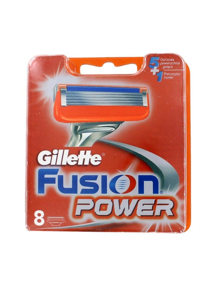 Gillette Scheermesjes Fusion Power, 8 Pack