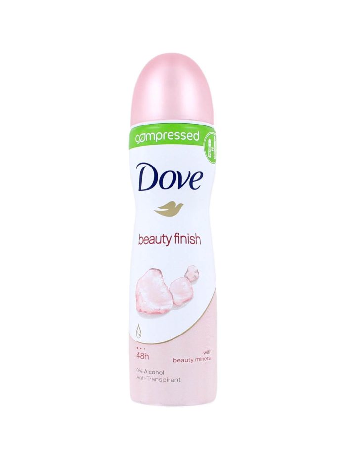 Dove Deodorant Spray Compressed Beauty Finish, 75 ml