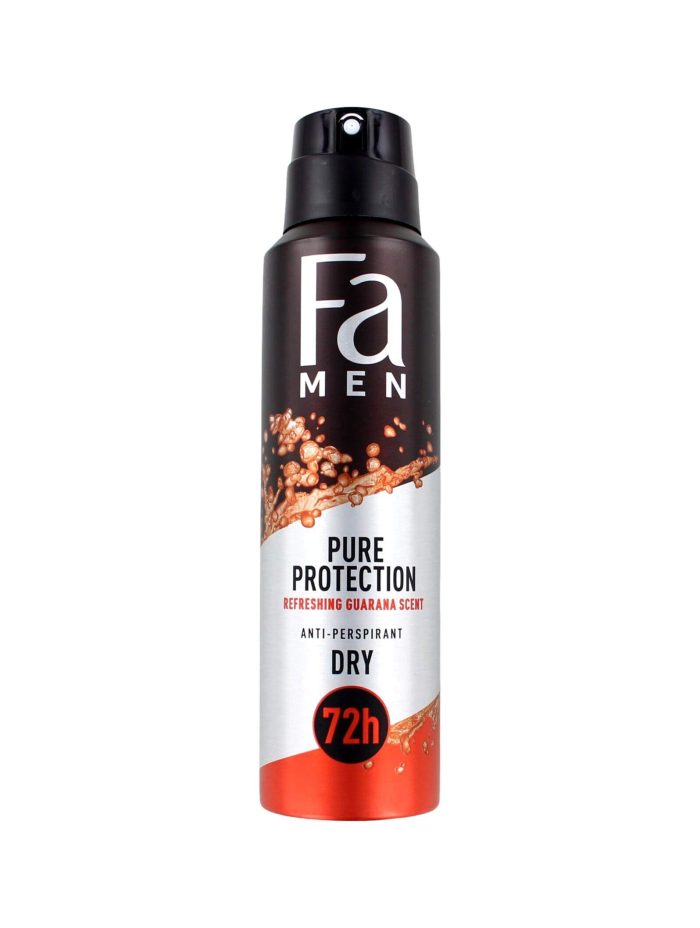 Fa Men Deodorant Spray Pure Protection Guarana, 150 ml