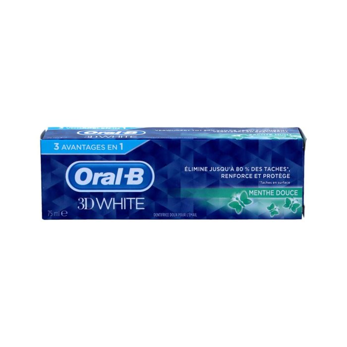 Oral-B Tandpasta 3D White Soft Mint, 75 ml