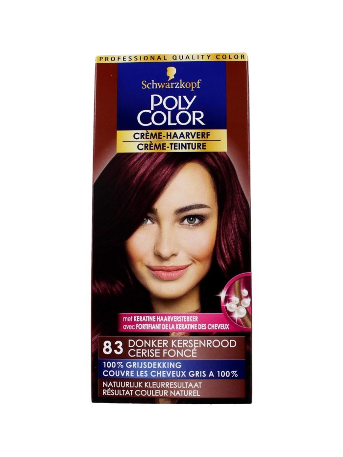 Poly Color Haarverf 83 Donker Kersenrood