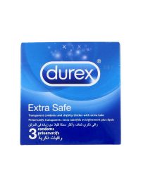 Durex Condooms Extra Safe, 3 Stuks