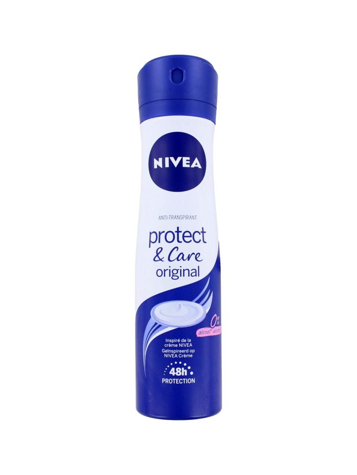 Nivea Deodorant Spray Protect & Care, 150 ml