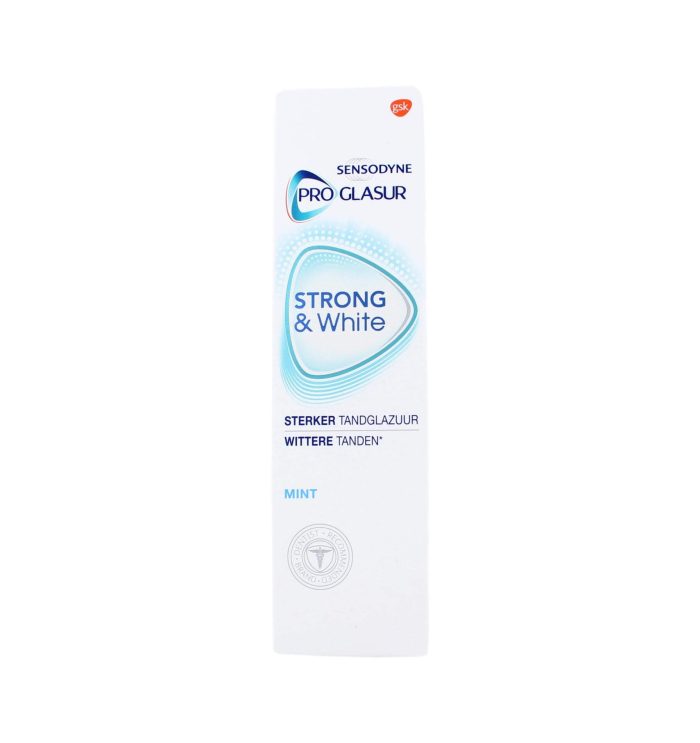 Sensodyne Proglasur Tandpasta Strong & White, 75 ml