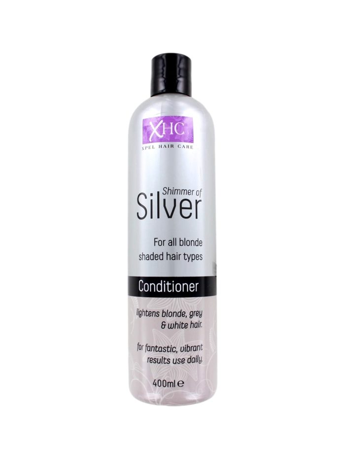 XHC Silver Conditioner voor Alle Blond- & Grijstinten, 400 ml