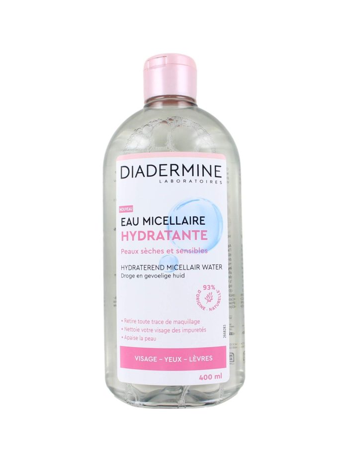 Diadermine Micellair Water Droge en Gevoelige Huid, 400 ml