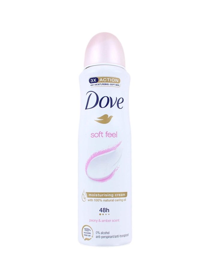Dove Deodorant Spray Soft Feel, 150 ml