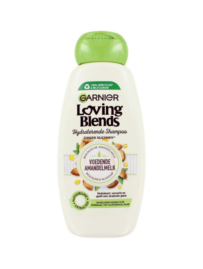 Garnier Loving Blends Shampoo Voedende Amandelmelk, 300 ml