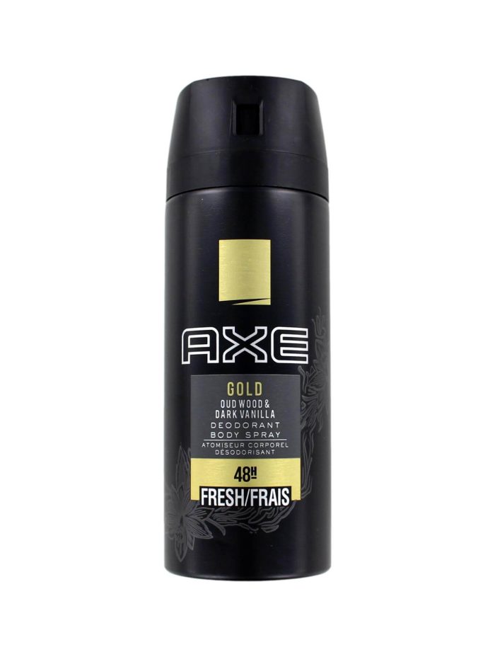 Axe Deodorant Spray Gold, 150 ml