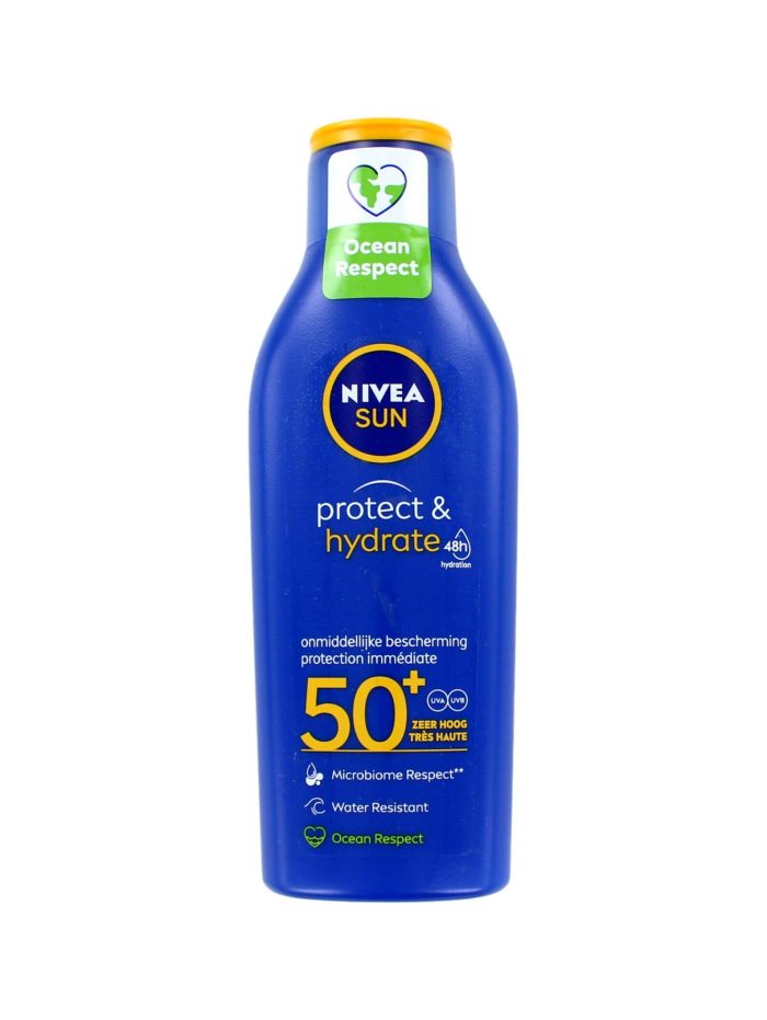 Nivea Sun Zonnemelk Protect & Hydrate Factor 50+, 200 ml