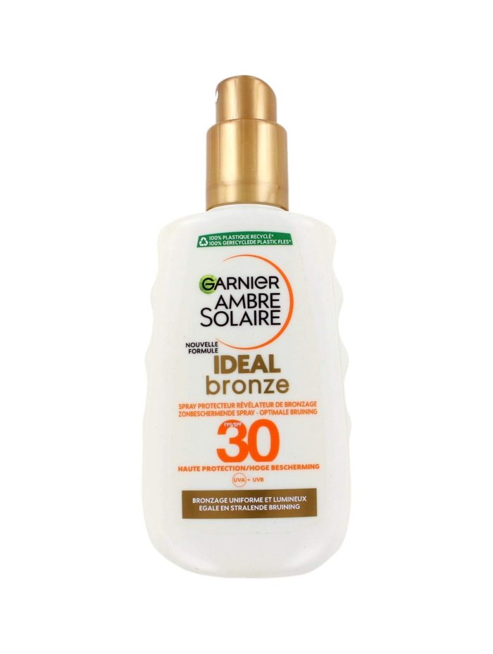 Garnier Ambre Solaire Zonnebrand Ideal Bronze Spray Factor 30, 200 ml
