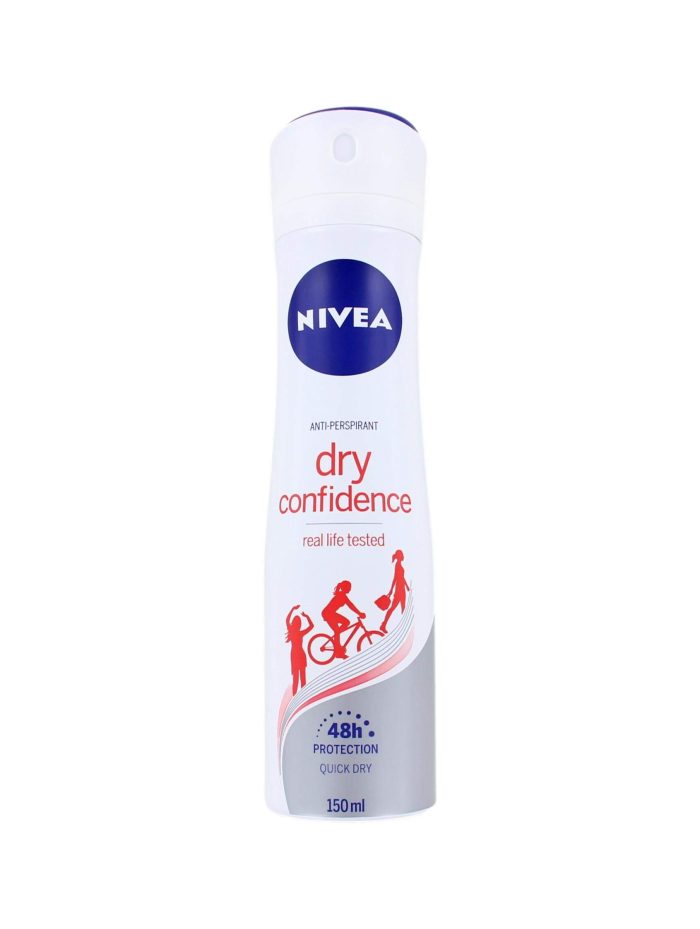 Nivea Deodorant Spray Dry Confidence, 150 ml