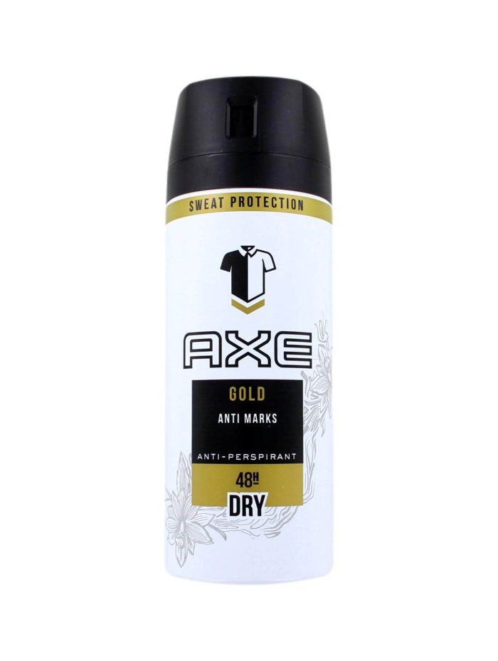 Axe Deodorant Spray Gold Dry For Him, 150 ml