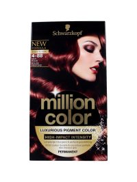 Million Color Haarverf 4-88 Diep Rood