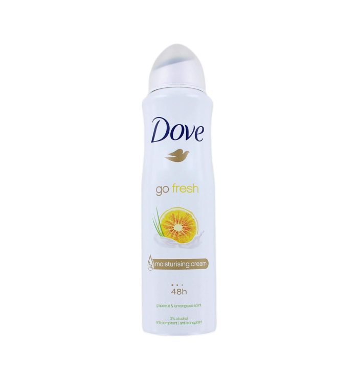 Dove Deodorant Spray Go Fresh Grapefruit & Lemongrass, 150 ml