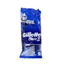 Gillette Wegwerpscheermesjes Blue II, 5 Stuks