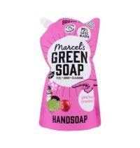 Marcel's Green Soap Navulling Handzeep Patchouli & Cranberry, 500 ml