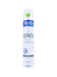 Sanex Deodorant Spray Zero% Invisible, 200 ml