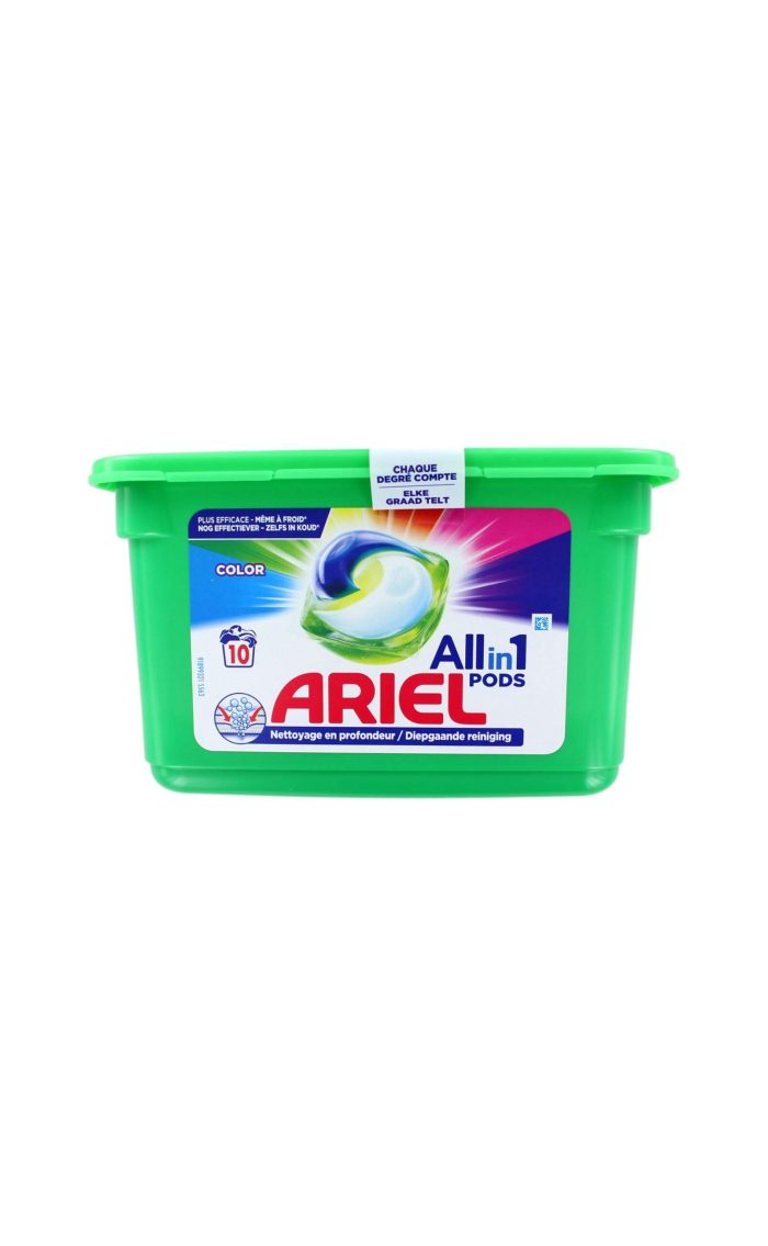 Ariel Wasmiddel Pods All In 1 Color, 10 Stuks