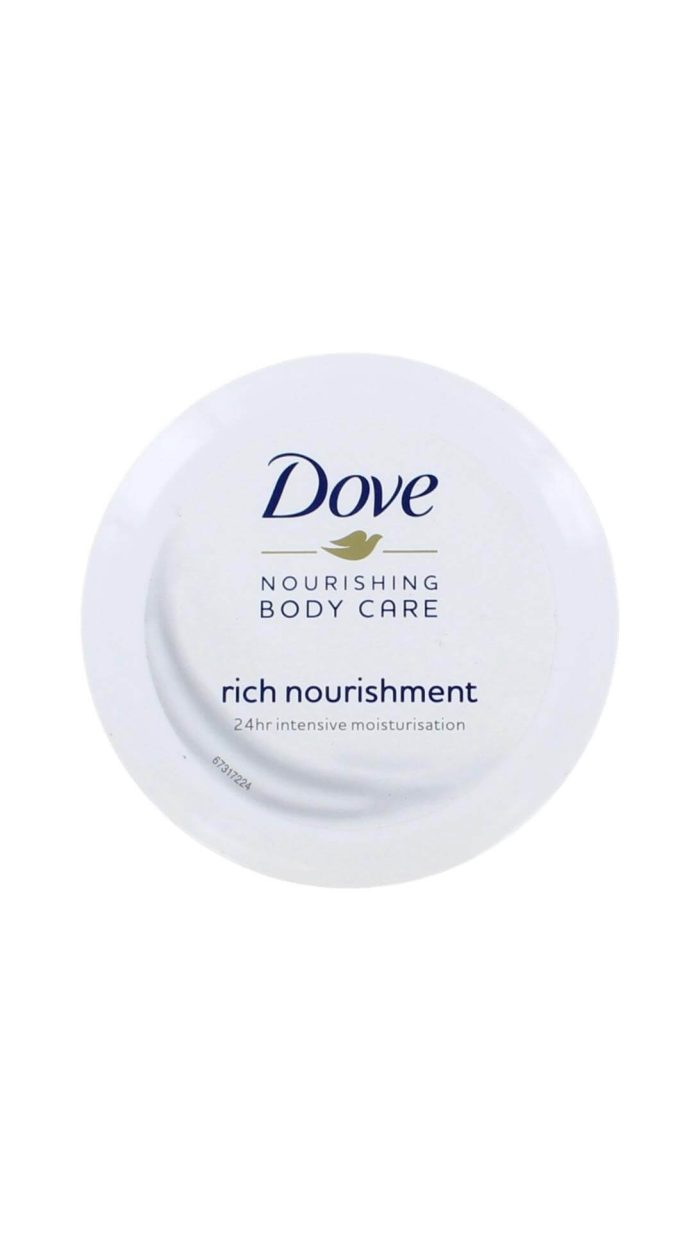 Dove Body Cream Rich Nourishment, 75 ml