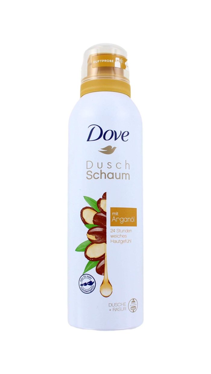 Dove Shower Mousse Argan Oil, 200 ml