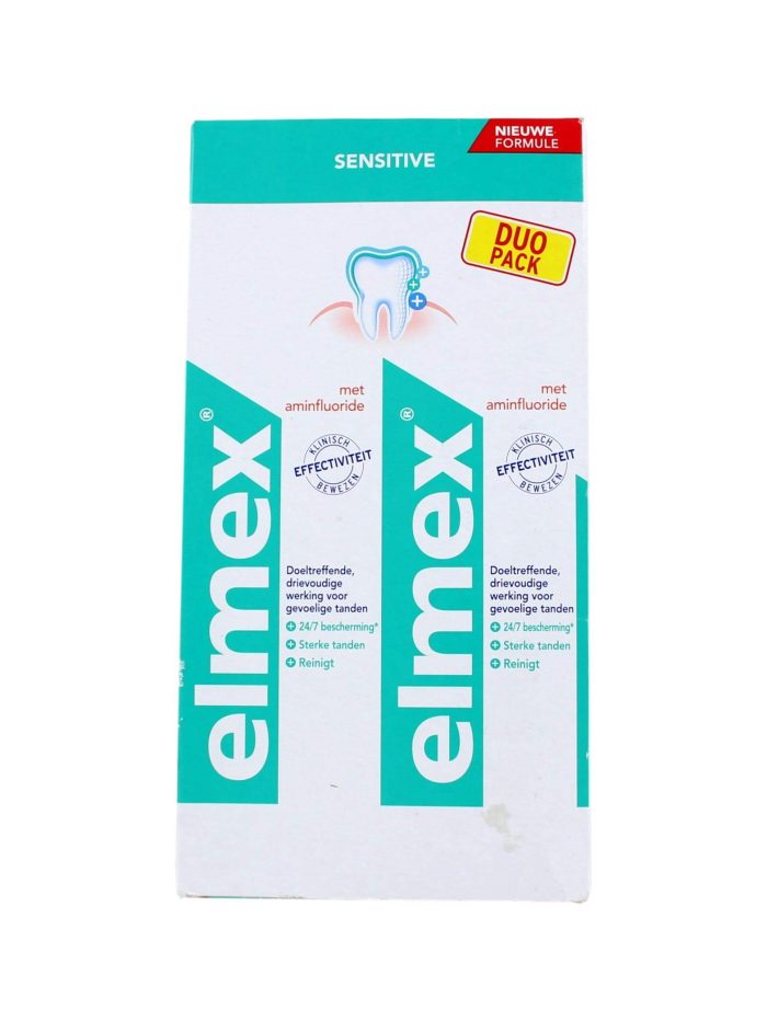 Elmex Tandpasta Sensitive Duo Pack, 2x75 ml