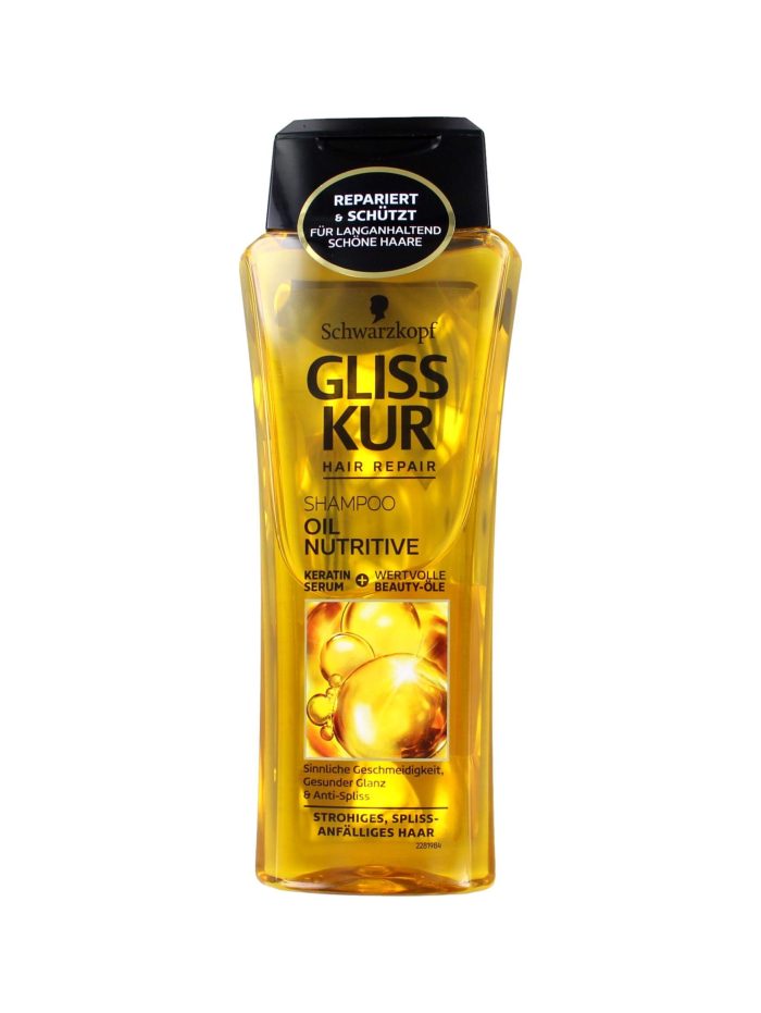 Gliss Kur Shampoo Oil Nutritive Met Keratin, 250 ml